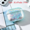 Dynamic Liquid Case For AirPods Cases Glitter Liquid Cover For AirPod 2 Covers Protector For Air Pods Pro Bumper Hard Coque Etui