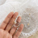 AOMU 2020 New Japan Korean Cherry Fruit Shaped Drop Earrings For Women Sweet Girls Cute Brincos Line Pendientes Jewelry Gifts