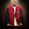 2020 New Arrival Letter Rib Sleeve Cotton Embroidery Logo Single Breasted Casual Bomber Baseball Jacket Loose Cardigan Coat