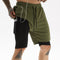2020 Running Shorts Men Fitness Gym Training Sports Shorts Quick Dry Workout Gym Sport Jogging Double Deck Summer Men Shorts