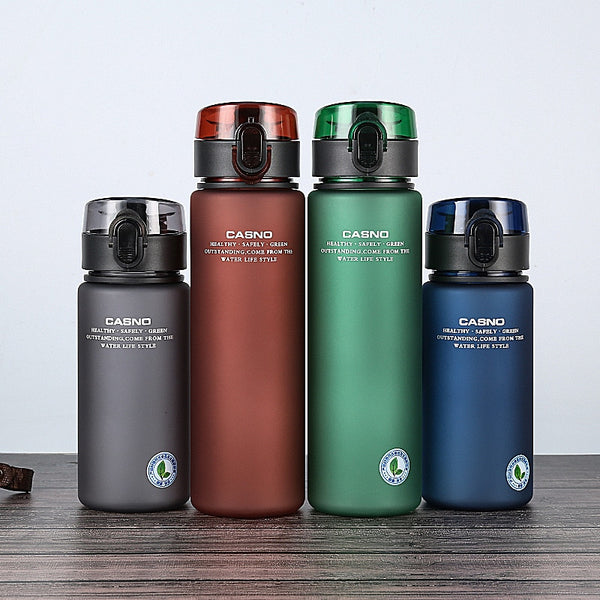 BPA Free Leak Proof Sports Water Bottle Hiking Portable Favorite Drink Bottles