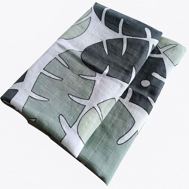 Hot New Baby Blankets Newborn Soft Organic Cotton Bamboo Baby Bibs Muslin Swaddle Wrap Feeding Burpy Towel Scarf Big Diaper