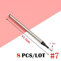 8/10/20/ Pen Refill Different Metal Ballpoint Pen Refills Office School Stationery Gifts Pen Choose Blue black refills Pen Sale