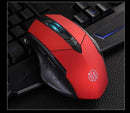 Gaming Mouse 6 Button Ergonomic Wired USB Computer Mouse Gamer Mice Silent Mause 4000DPI Optical Mouse For PC Laptop