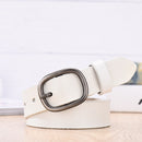 【DWTS】Women's Belt Fashion Women Female Belt Genuine  Leather Belts For Women Female Belt Pin Buckles Fancy Vintage for Jeans