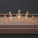 Wedding Crown Hair Jewelry Bridal Headpiece woman Baroque Rhinestones Crystal Tiaras Bride Party Crowns Wedding Hair Accessories