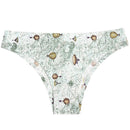 TERMEZY Women Sexy Flowers Lingerie Temptation Low-waist Panties Thong No trace Breathable Underwear Female G String Intimates