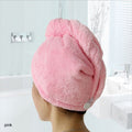 23*60cm 1 Pc Quick Dry Towels Microfiber Fabric Dry Hair Hat Shower Cap Lady Turban  Bath Towel Absorbent