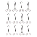 12pcs Pearl Scarf Brooch Pin Headscarf Shawl Scarf Lady Muslim Scarf Hijab Clips Pin Fixed Straps Anti Slip Brooch
