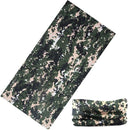 2020 New Multi Functional Bandana Headband Ring Neck Scarf Camouflage Leaves Seamless Tubular Magic Face Scarf Gift for Baby