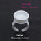 100pcs / Set Glue Rings Cups Disposable Eyelash Extension Glue Tattoo Ink Holder S / M /L Grafting Lash Tool Accessories