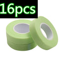 Eyelash Extension Green Tape Sticker Isolation With Holes Breathable Sensitive Resistant Non-woven Patches Eye Pads Makeup Tool