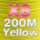 JOSBY 8 Strand Japan Super Strong PE Braided Fishing Line Multifilament Fishing Line 500m Braid Thread Black 8 Braid 18LBS-85LBS