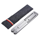 11-17inch Cooling Rack Folding Adjustable Angle Aluminum Alloy Desktop Portable Holder Office Universal Non Slip Laptop Stand