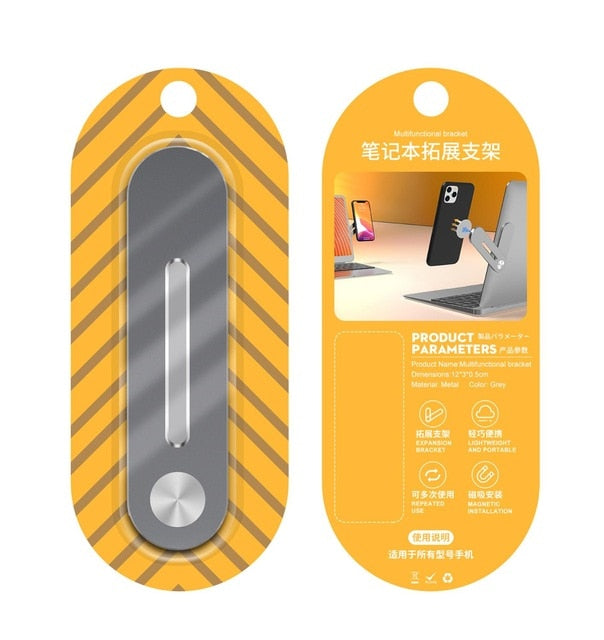 11-17inch Cooling Rack Folding Adjustable Angle Aluminum Alloy Desktop Portable Holder Office Universal Non Slip Laptop Stand