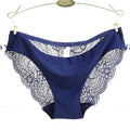 Sexy Women's Panties Seamless Lingerie Transparent Lace Bikini Briefs Plus size Lady Girl Underwear Cotton Fabric Intimates Top