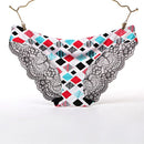 Sexy Women's Panties Seamless Lingerie Transparent Lace Bikini Briefs Plus size Lady Girl Underwear Cotton Fabric Intimates Top