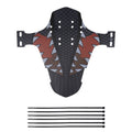 Bicycle Fenders Colorful Front/Rear Tire Wheel Fenders Carbon Fiber Mudguard MTB Mountain Bike Road Cycling Fix Gear Accessories