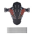 Bicycle Fenders Colorful Front/Rear Tire Wheel Fenders Carbon Fiber Mudguard MTB Mountain Bike Road Cycling Fix Gear Accessories