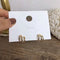 2020 Trendy Metal Hoop Earring For Woman Vintage Triple Open Circle C Shaped korean Statement Earrings Accessories brincos