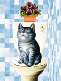 Evershine 5D DIY Diamond Painting Full Square Cat Rhinestones Pictures Diamond Embroidery Animals Mosaic Sale Home Decoration