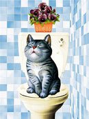 Evershine 5D DIY Diamond Painting Full Square Cat Rhinestones Pictures Diamond Embroidery Animals Mosaic Sale Home Decoration