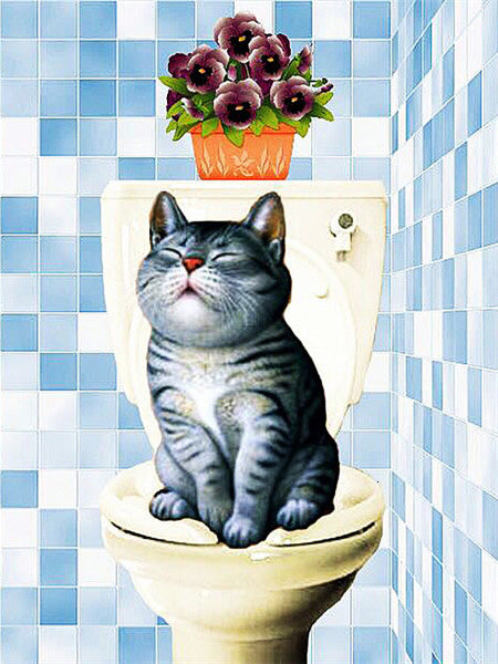 Evershine 5D DIY Diamond Painting Full Square Cat Rhinestones Pictures Diamond Embroidery Animals Mosaic Sale Home Decoration