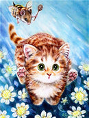 Evershine 5D DIY Diamond Painting Full Square Cat Rhinestones Pictures Diamond Embroidery Animals Mosaic Sale Home Decoration