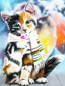 Evershine 5D DIY Diamond Painting Full Square Cat Rhinestones Pictures Diamond Embroidery Animals Mosaic Sale Home Decoration