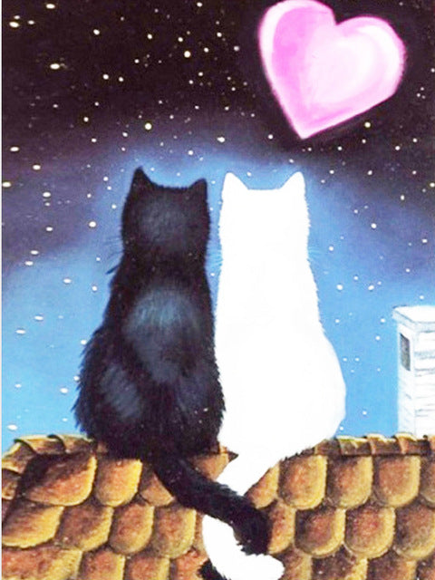 Evershine 5D DIY Diamond Painting Full Square Cat Rhinestones Pictures Diamond Embroidery Animals Mosaic Sale Home Decoration