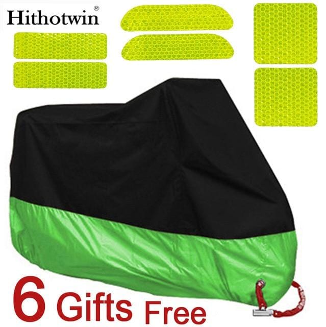 Motorcycle cover universal Outdoor UV Protector Scooter All Season waterproof Bike Rain Dustproof cover M L XL 2XL 3XL 4XL 190T