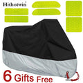 Motorcycle cover universal Outdoor UV Protector Scooter All Season waterproof Bike Rain Dustproof cover M L XL 2XL 3XL 4XL 190T