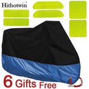 Motorcycle cover universal Outdoor UV Protector Scooter All Season waterproof Bike Rain Dustproof cover M L XL 2XL 3XL 4XL 190T