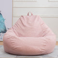 Sofa-Cover Large Small Lazy Bean Bag Sofa Chairs Cover Without Filler Linen Cloth Lounger Seat Bean Bag Pouf Puff Couch
