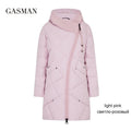 GASMAN 2019 Winter Collection Brand Fashion Thick Women Winter Bio Down Jackets Hooded Women Parkas Coats Plus Size 5XL 6XL 1702