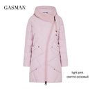GASMAN 2019 Winter Collection Brand Fashion Thick Women Winter Bio Down Jackets Hooded Women Parkas Coats Plus Size 5XL 6XL 1702