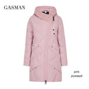 GASMAN 2019 Winter Collection Brand Fashion Thick Women Winter Bio Down Jackets Hooded Women Parkas Coats Plus Size 5XL 6XL 1702