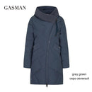 GASMAN 2019 Winter Collection Brand Fashion Thick Women Winter Bio Down Jackets Hooded Women Parkas Coats Plus Size 5XL 6XL 1702
