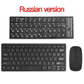 2.4G Keyboard Mouse Combo Set Multimedia Wireless Keyboard and Mouse For Notebook Laptop Mac Desktop PC TV Office Supplies