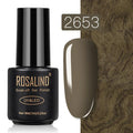 ROSALIND Gel Nail Polish Nail Art Vernis Semi Permanant UV Primer Manicure 7ML Top Coat Primer Gel Lak Hybrid Nail Polishes