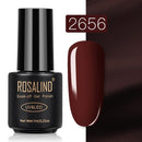 ROSALIND Gel Nail Polish Nail Art Vernis Semi Permanant UV Primer Manicure 7ML Top Coat Primer Gel Lak Hybrid Nail Polishes