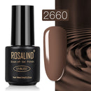ROSALIND Gel Nail Polish Nail Art Vernis Semi Permanant UV Primer Manicure 7ML Top Coat Primer Gel Lak Hybrid Nail Polishes