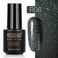 ROSALIND Gel Nail Polish Nail Art Vernis Semi Permanant UV Primer Manicure 7ML Top Coat Primer Gel Lak Hybrid Nail Polishes