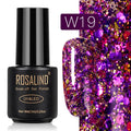 ROSALIND Gel Nail Polish Nail Art Vernis Semi Permanant UV Primer Manicure 7ML Top Coat Primer Gel Lak Hybrid Nail Polishes