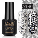 ROSALIND Gel Nail Polish Nail Art Vernis Semi Permanant UV Primer Manicure 7ML Top Coat Primer Gel Lak Hybrid Nail Polishes