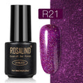 ROSALIND Gel Nail Polish Nail Art Vernis Semi Permanant UV Primer Manicure 7ML Top Coat Primer Gel Lak Hybrid Nail Polishes