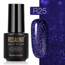 ROSALIND Gel Nail Polish Nail Art Vernis Semi Permanant UV Primer Manicure 7ML Top Coat Primer Gel Lak Hybrid Nail Polishes