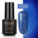 ROSALIND Gel Nail Polish Nail Art Vernis Semi Permanant UV Primer Manicure 7ML Top Coat Primer Gel Lak Hybrid Nail Polishes