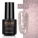 ROSALIND Gel Nail Polish Nail Art Vernis Semi Permanant UV Primer Manicure 7ML Top Coat Primer Gel Lak Hybrid Nail Polishes