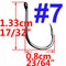 100pcs / 50pcs Iseama Circle Carp Eyed Fishing Hook Size 3 4 5 6 7 8 9 10 11 12 13 14 15 16 17 18 Ring eye Japan Fishhook